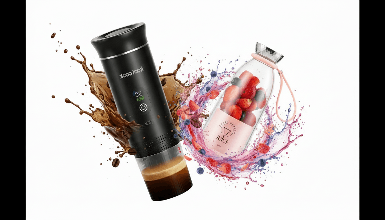 Koolcook - Machine à café portable PCM 31